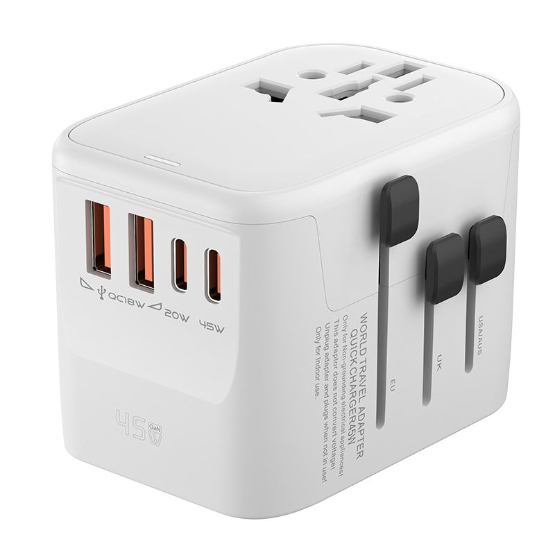 GoCharge 65W GaN Universal Travel Adapter - CAELIZ