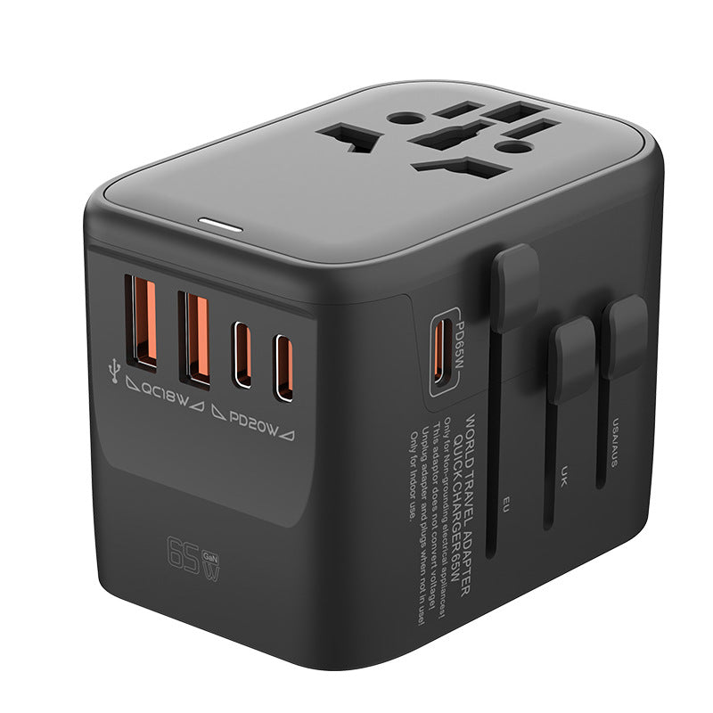 GoCharge 65W GaN Universal Travel Adapter - CAELIZ