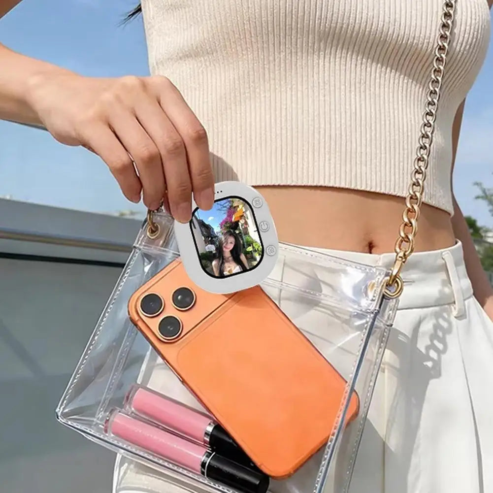 SnapView – Magnetic Selfie Monitor for Rear-Camera Photos & Videos - CAELIZ