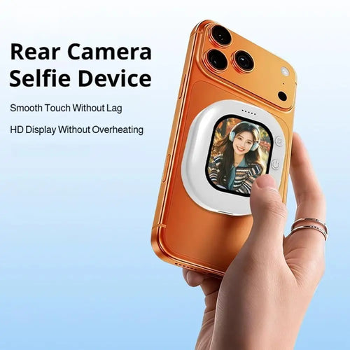 SnapView – Magnetic Selfie Monitor for Rear-Camera Photos & Videos - CAELIZ