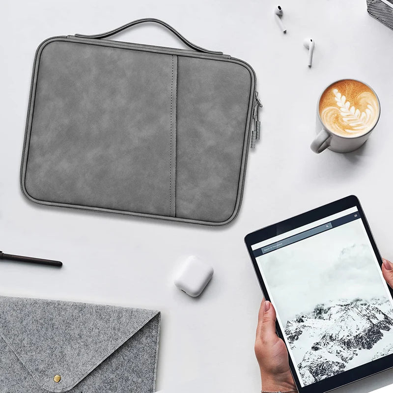 7/8/9/10/12/13/14Inch Double Faced Laptop Pouch Protective Bag Neoprene Soft Sleeve Tablet PC Case Bag Waterproof Laptop Bag