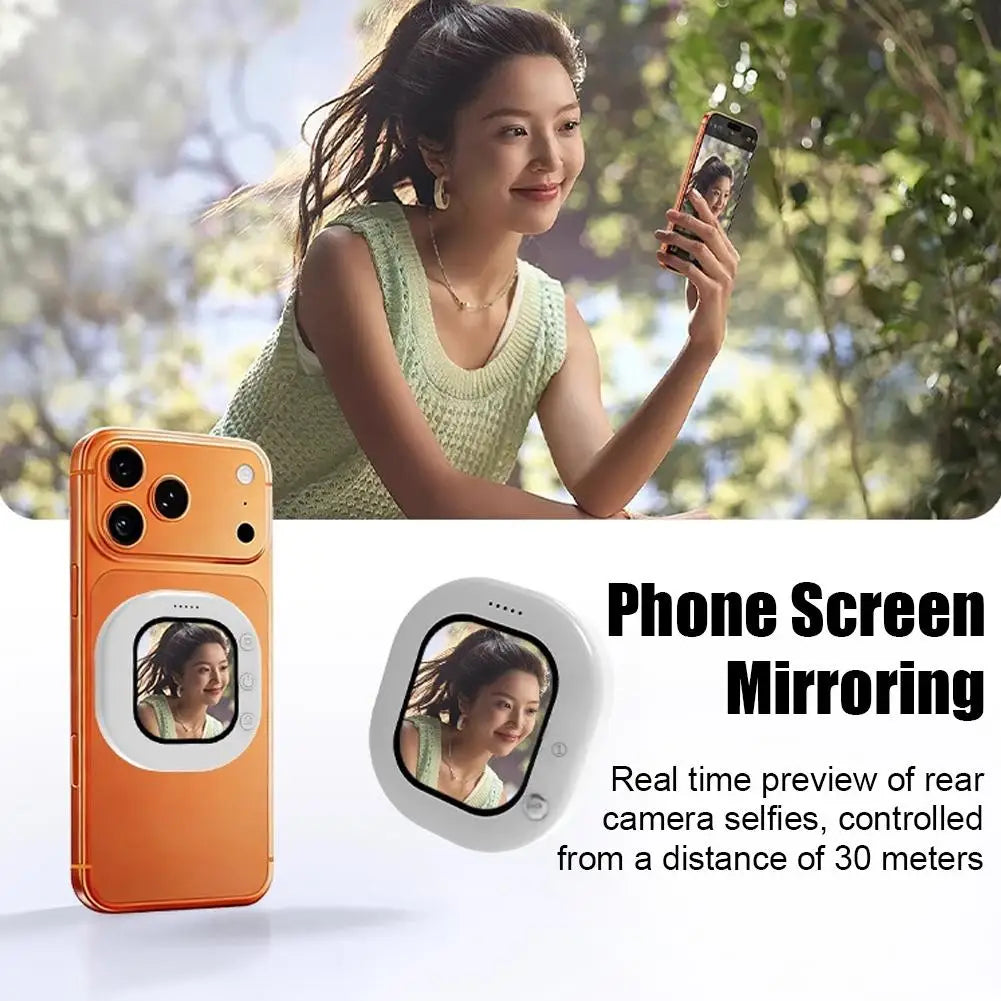 SnapView – Magnetic Selfie Monitor for Rear-Camera Photos & Videos - CAELIZ