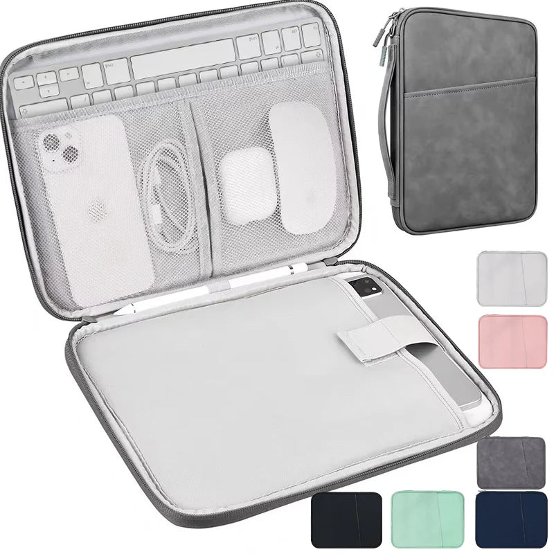 7/8/9/10/12/13/14Inch Double Faced Laptop Pouch Protective Bag Neoprene Soft Sleeve Tablet PC Case Bag Waterproof Laptop Bag